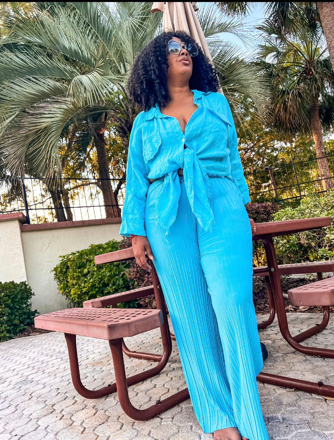 Go With The Flow Ribbed Pants
