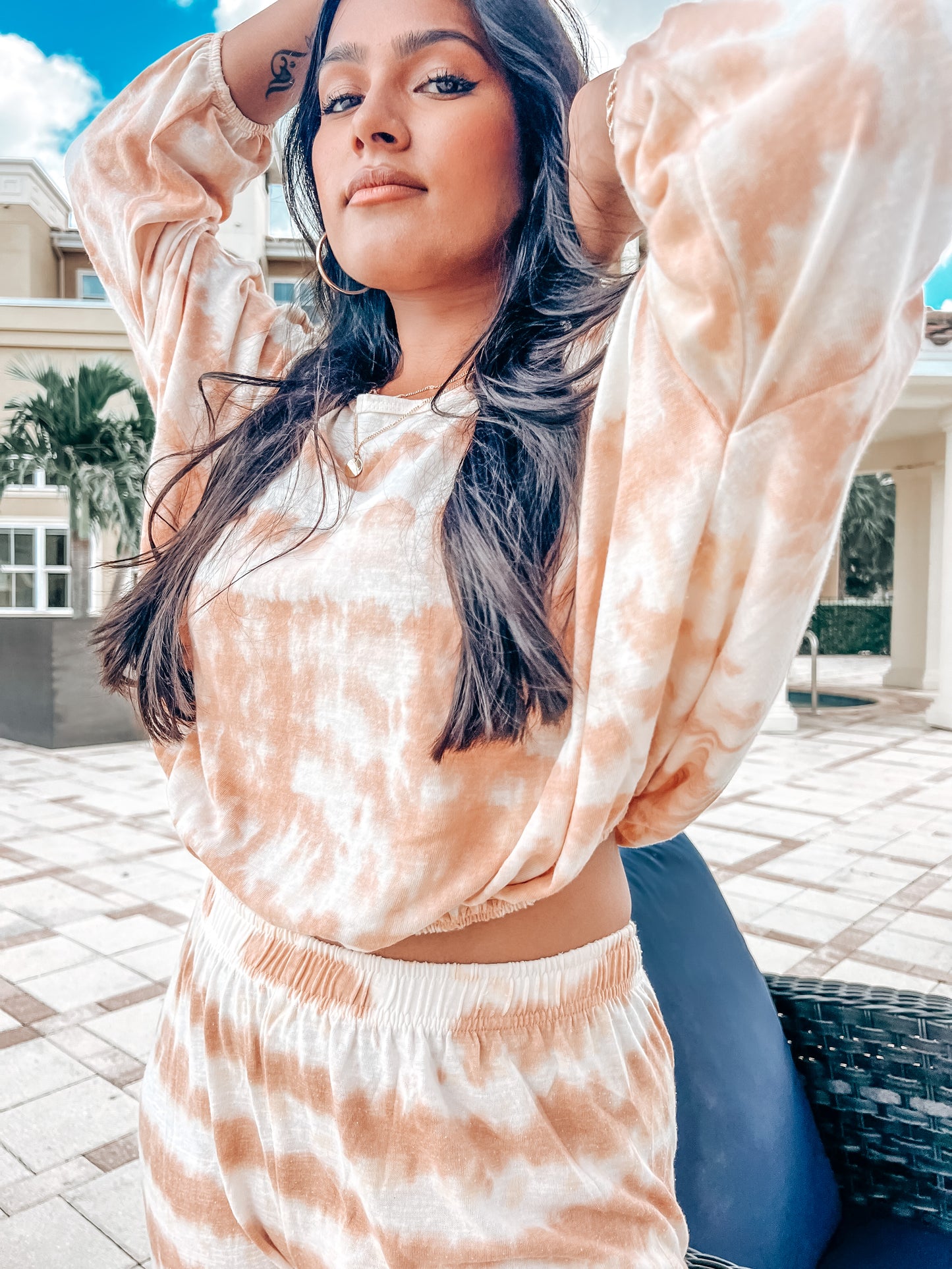 Orange Slice Lounge Set