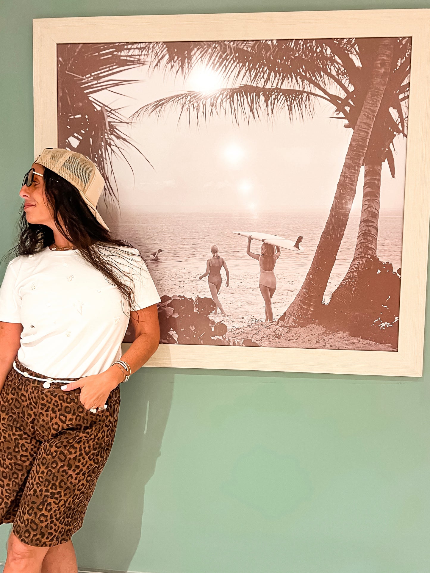 Cheetah Bermuda Shorts