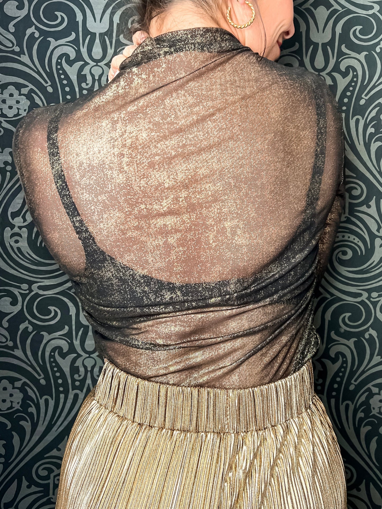 Late Night Sheer Top