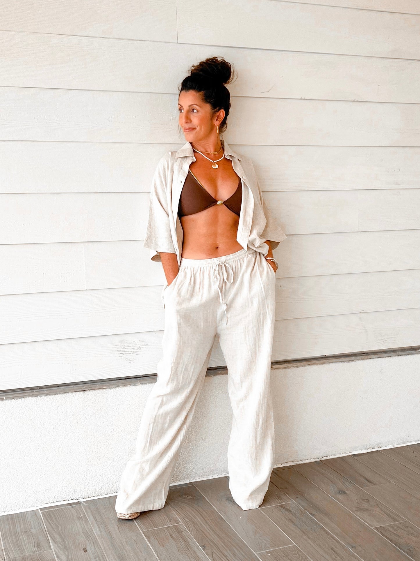 Linen Beach Pants