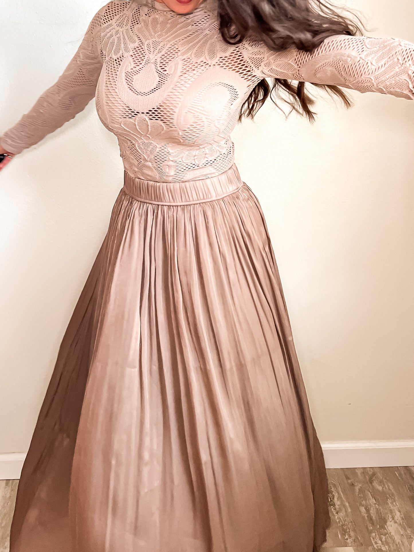 All Class Maxi Skirt