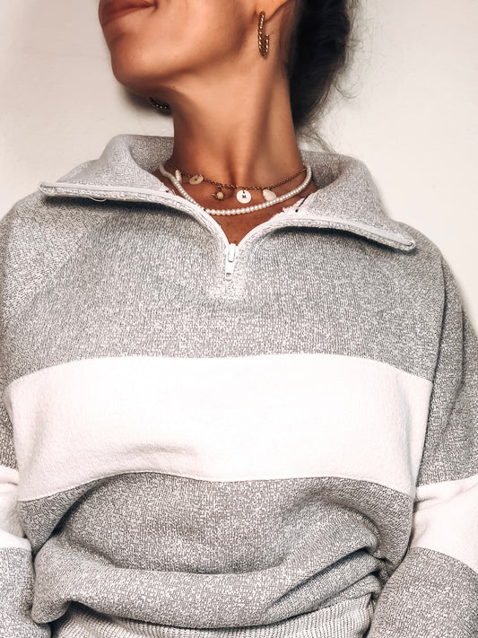 K&M Coastal Pullover (Grey)