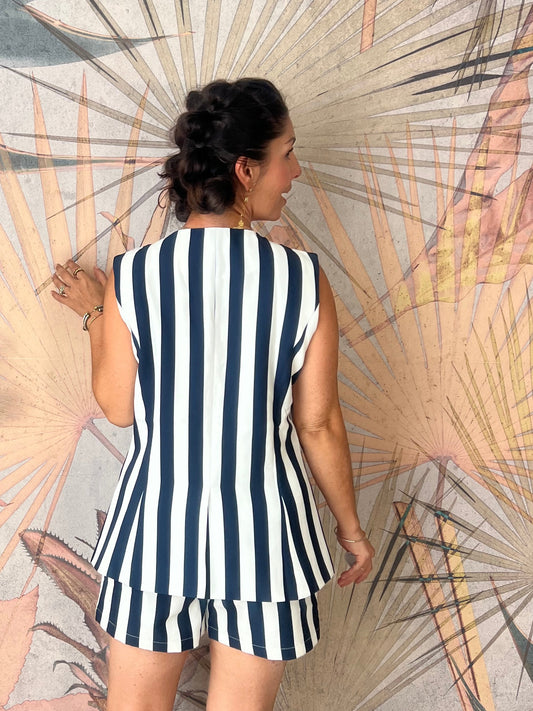 Nautical Stripe Shorts