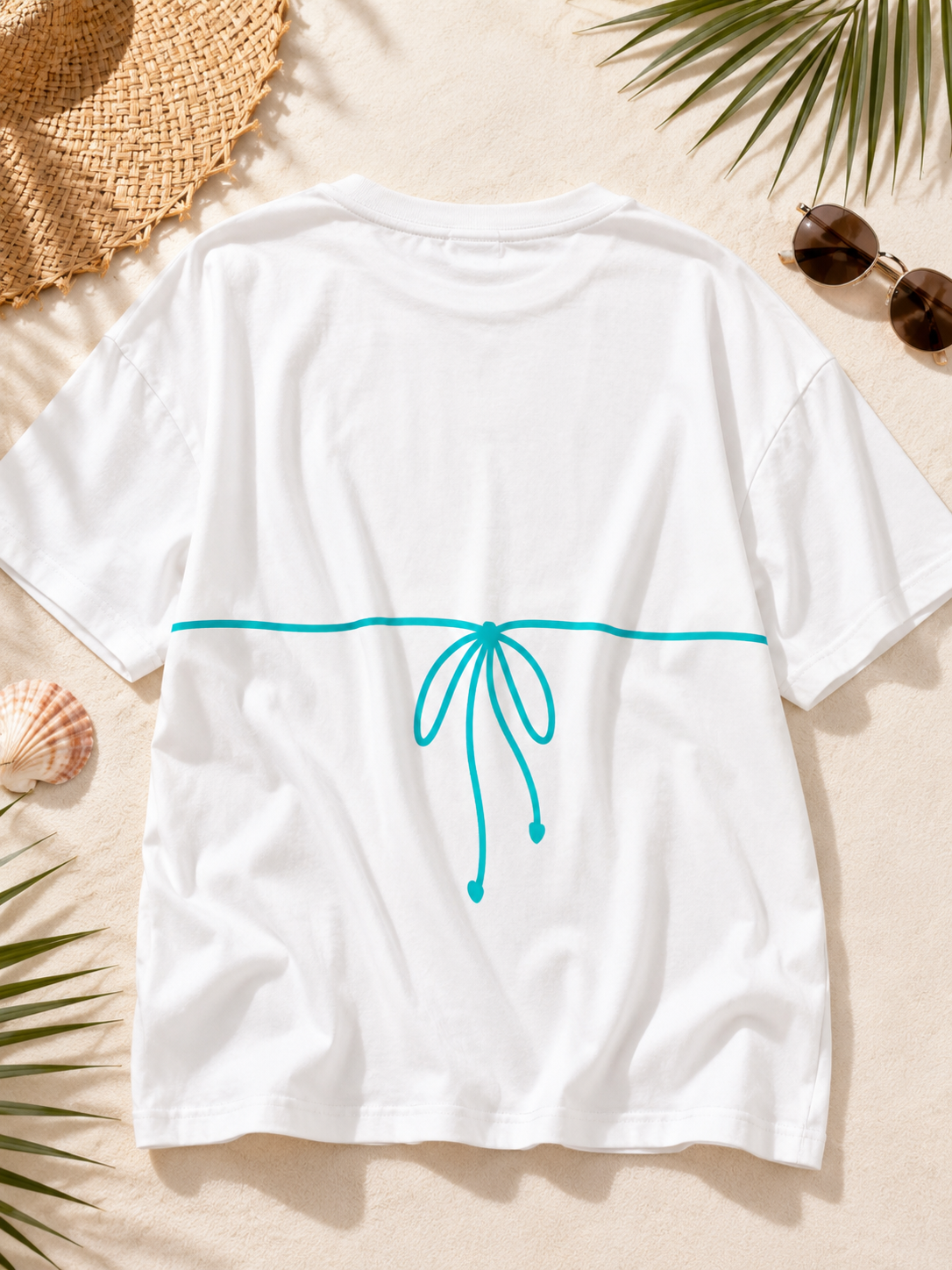 Bikini Tee Turq