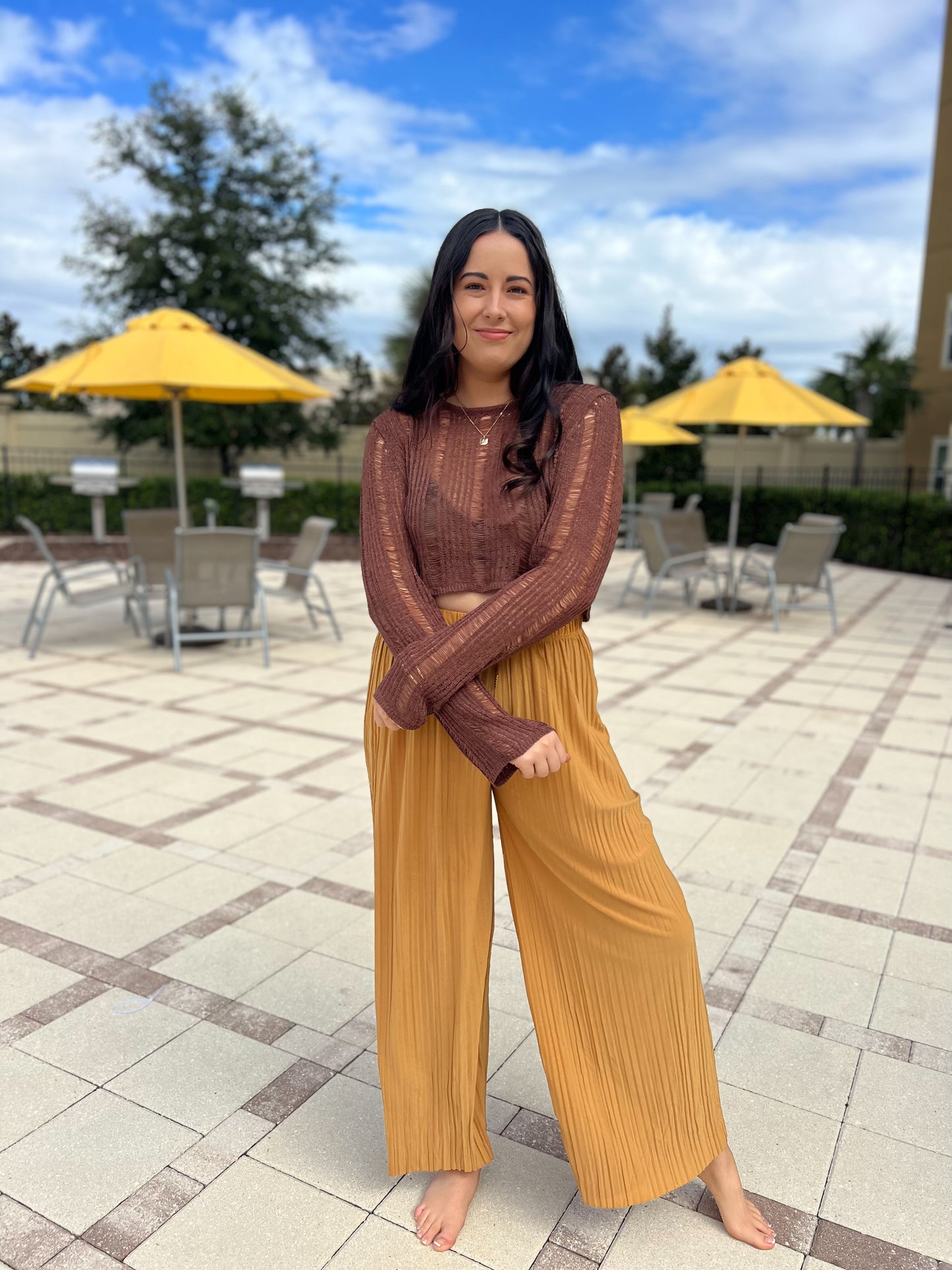 Go with the Flow Ribbed Pants