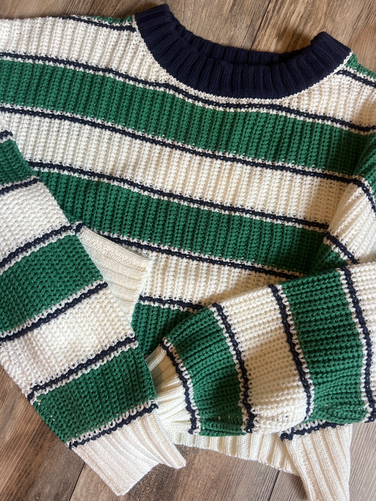 On the Green Sweater