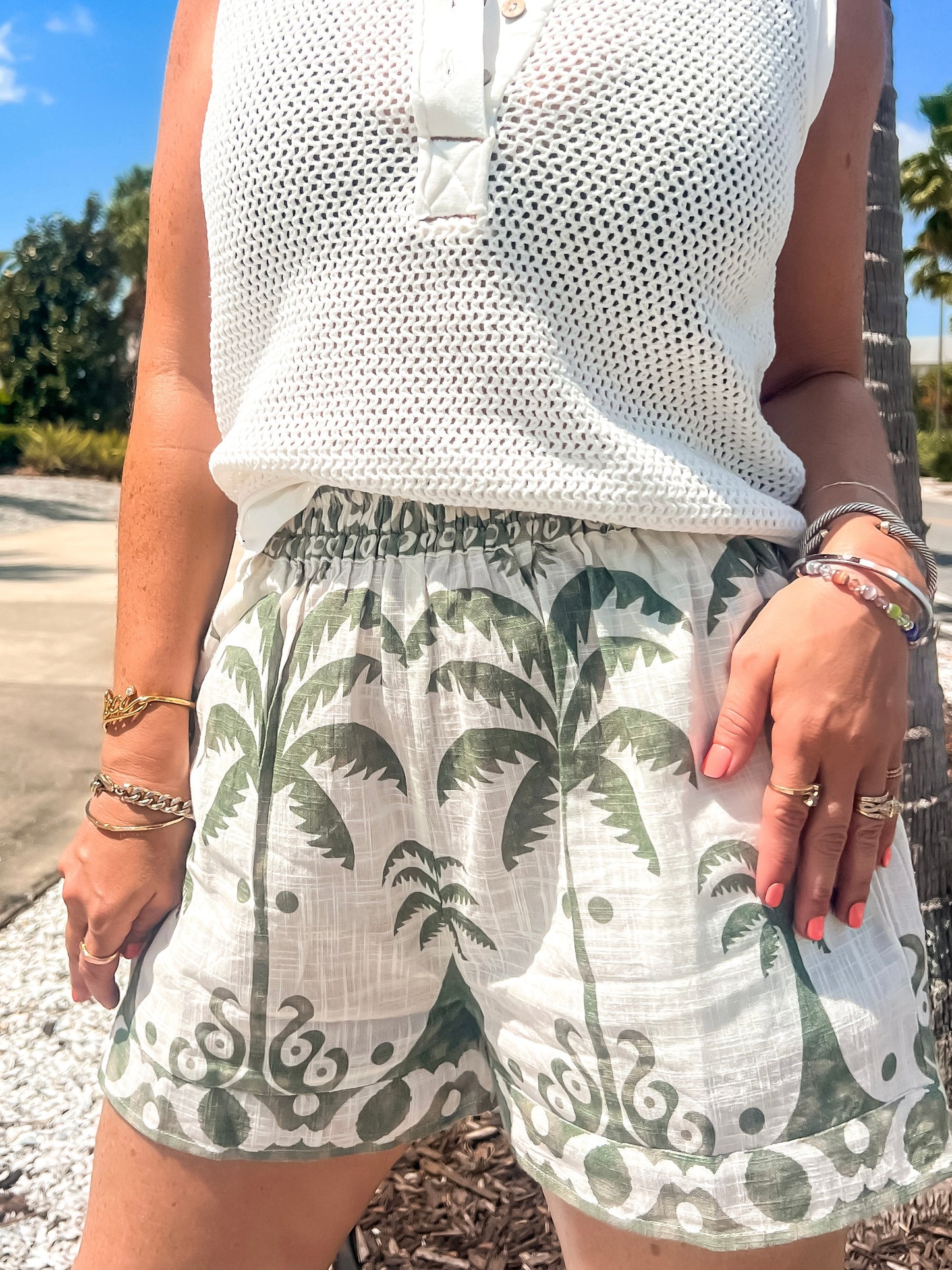 Tropical Sage Shorts