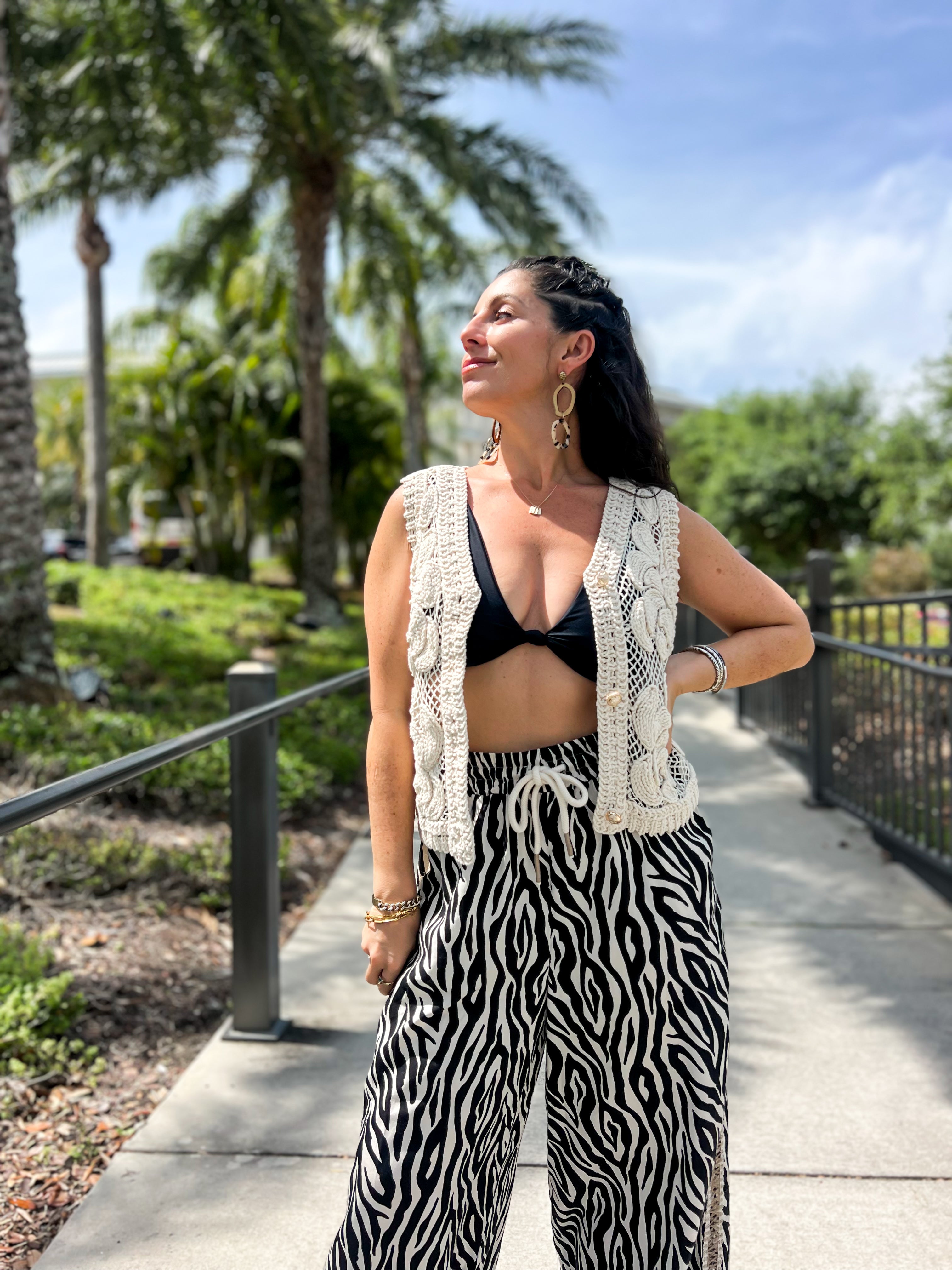 Florence Crochet Vest