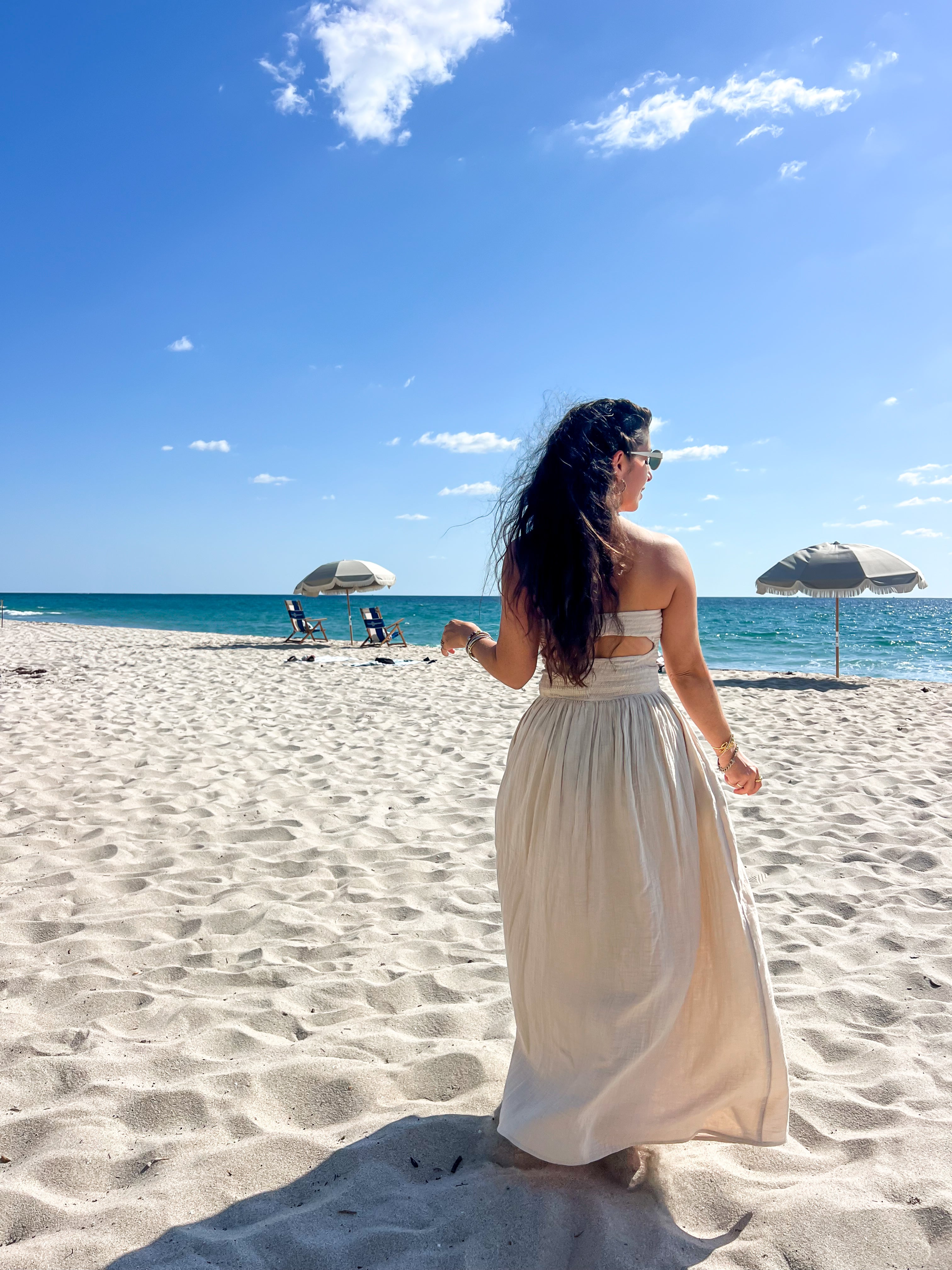 Coastal Gauze Maxi Dress