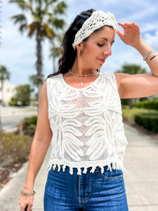 Prato Crochet Tank