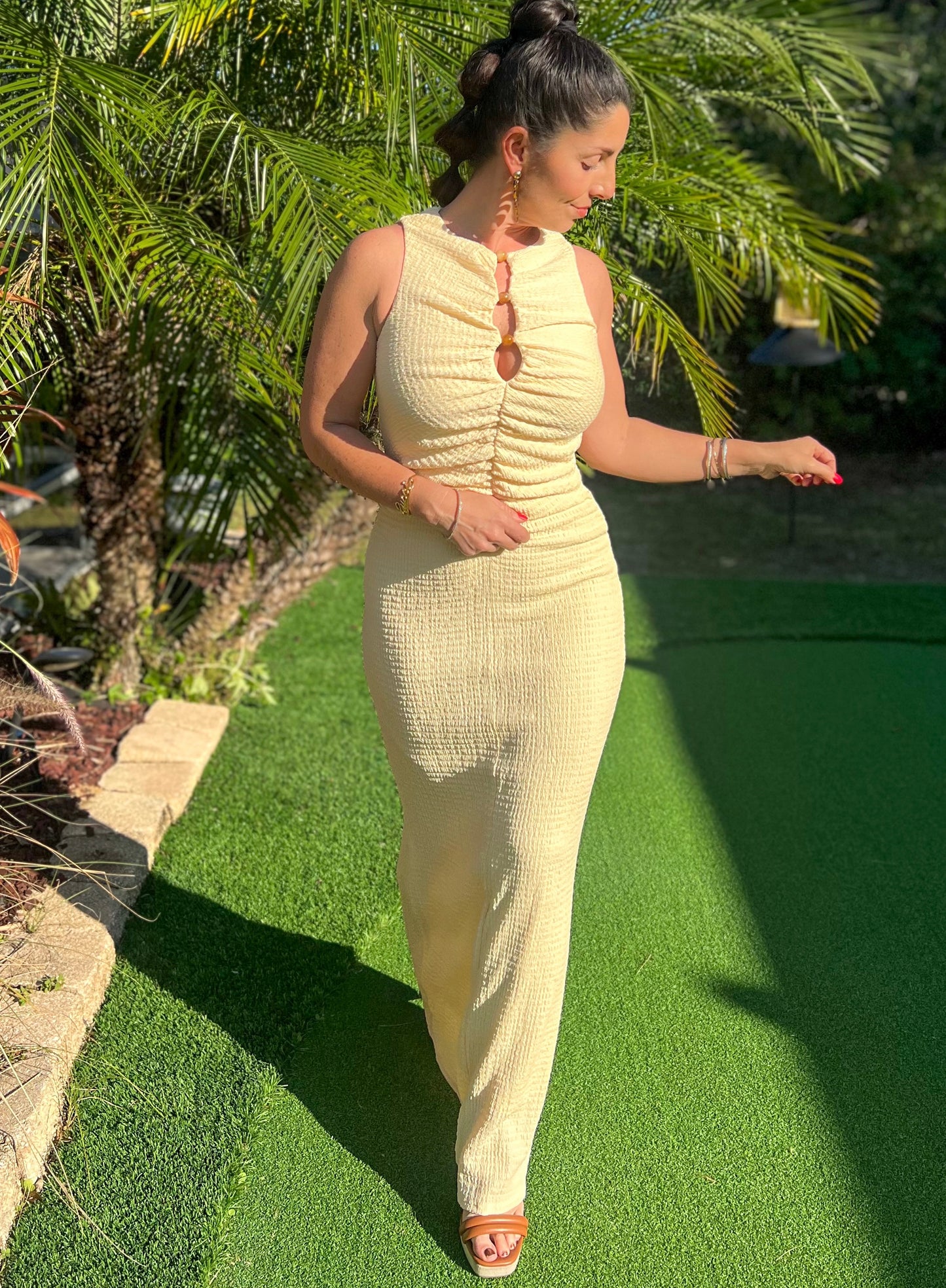 Butter Yellow Maxi Dress