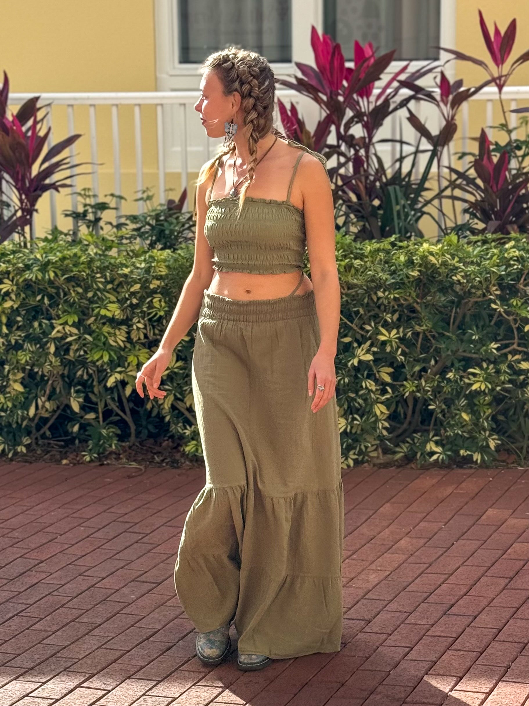 Olive Maxi Dress