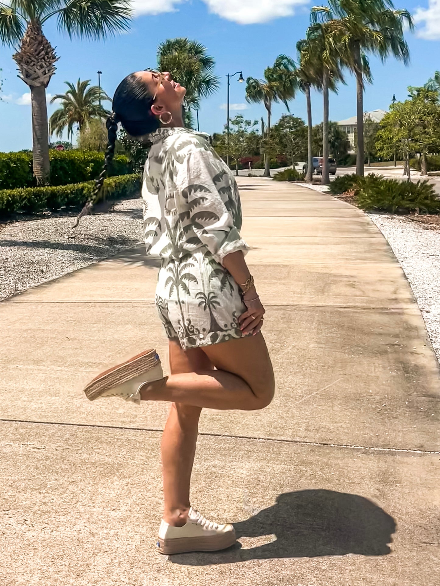 Tropical Sage Shorts