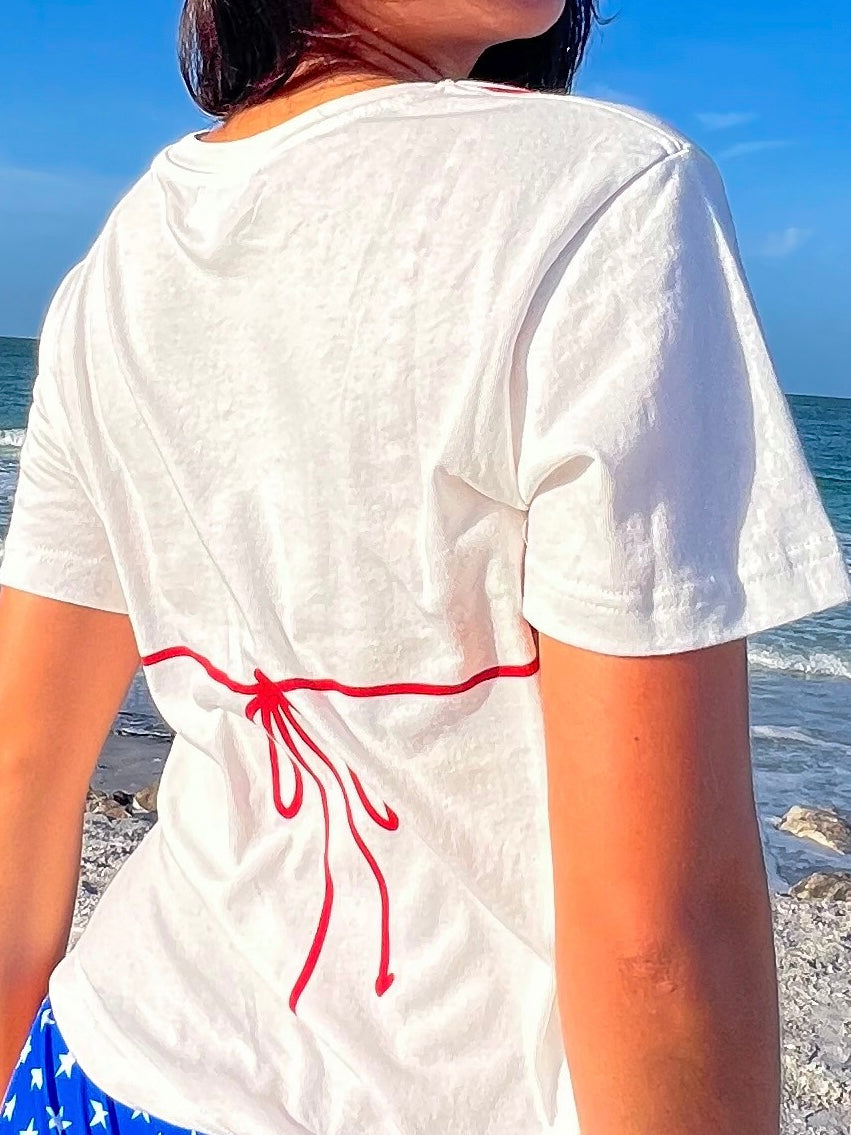 Bikini Tee Red