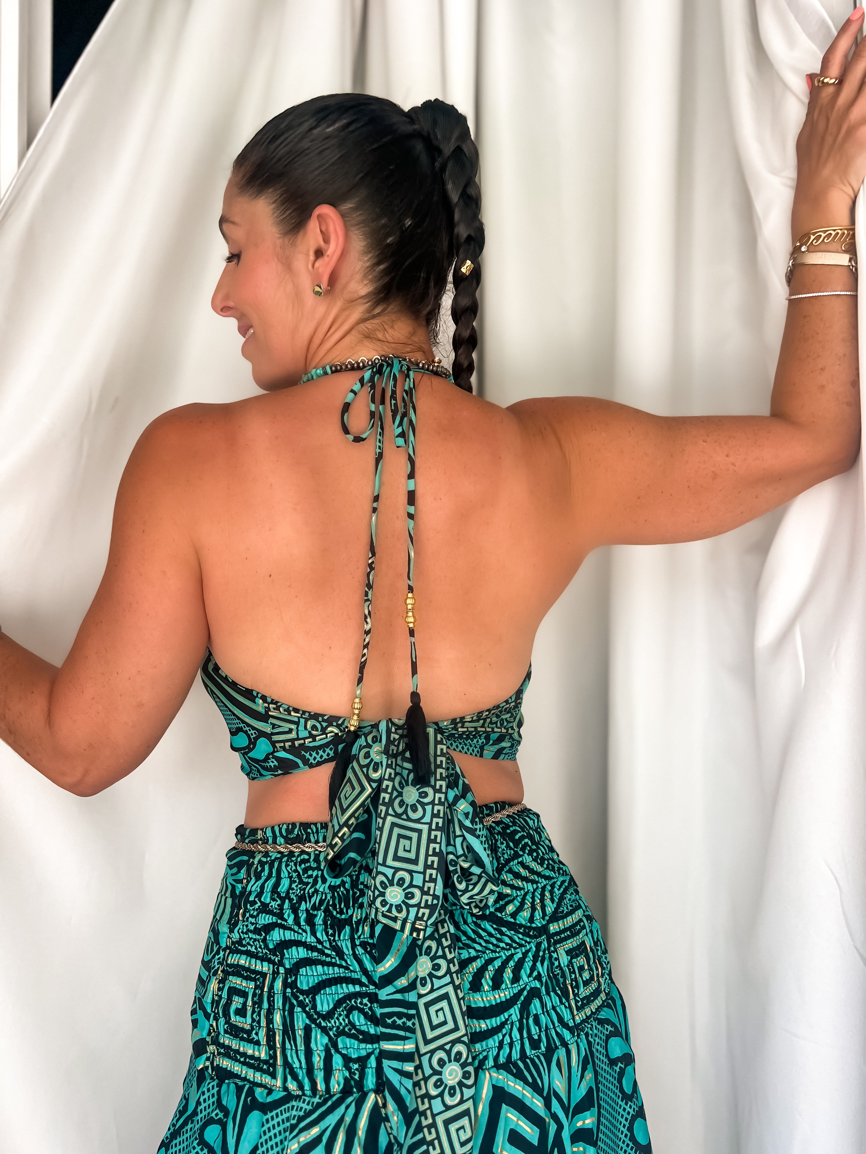 Teal Two Piece Set