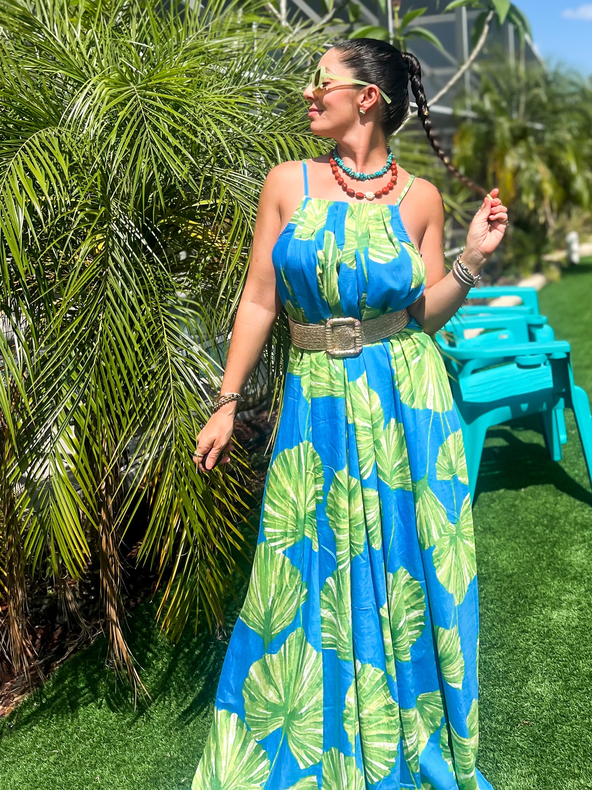 Palm Leaf Maxi