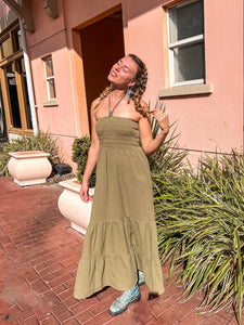 Olive Maxi Dress