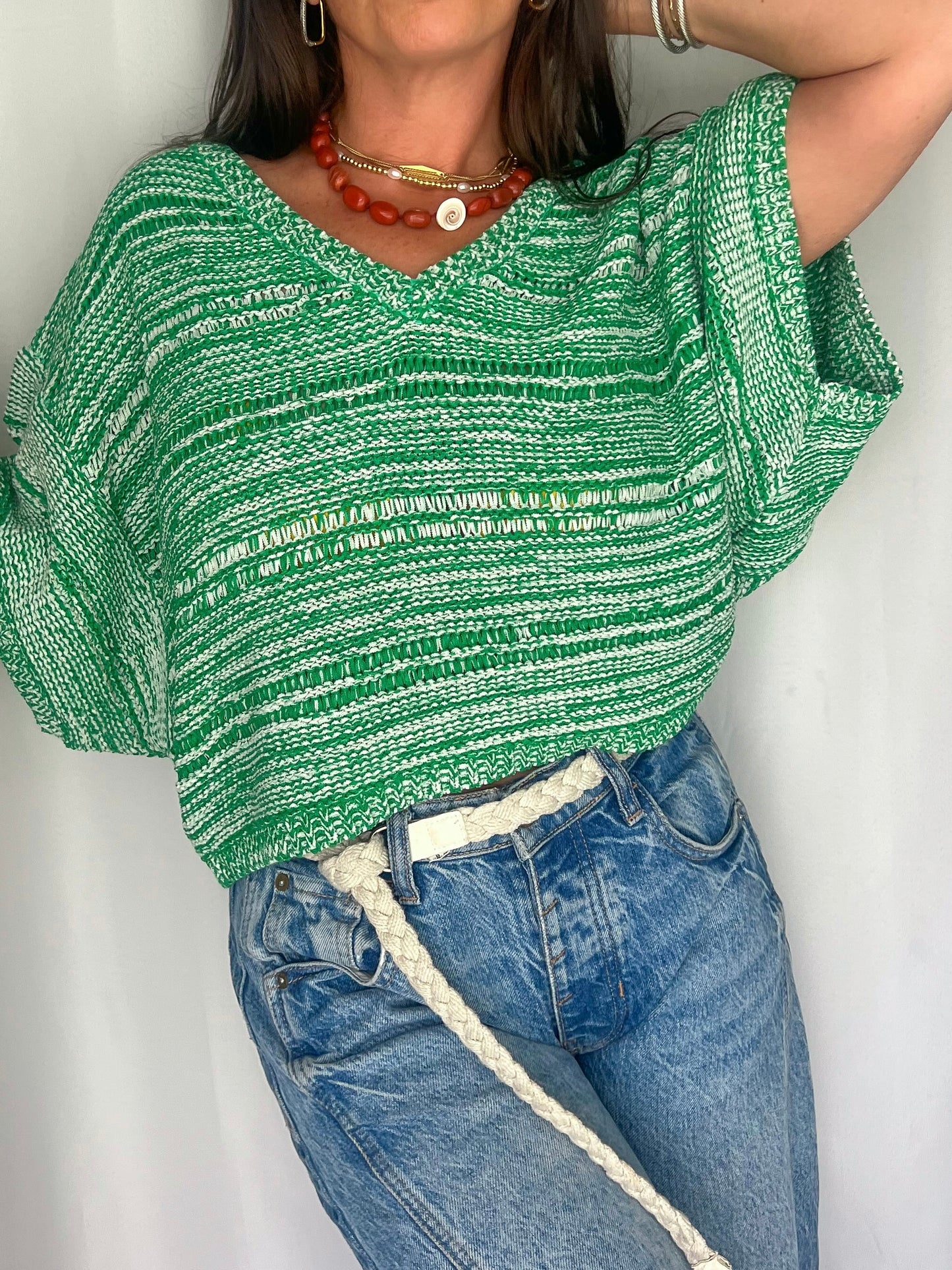 Feeling Lucky S/S Sweater