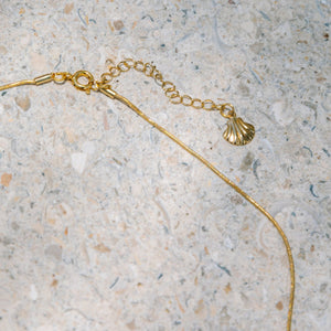 Teal Starfish Necklace