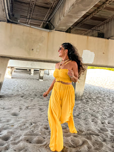 Sunshine Yellow Jumpsuit