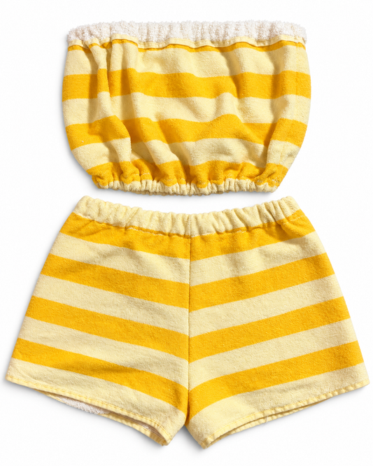 Beach Bum Yellow Stripes