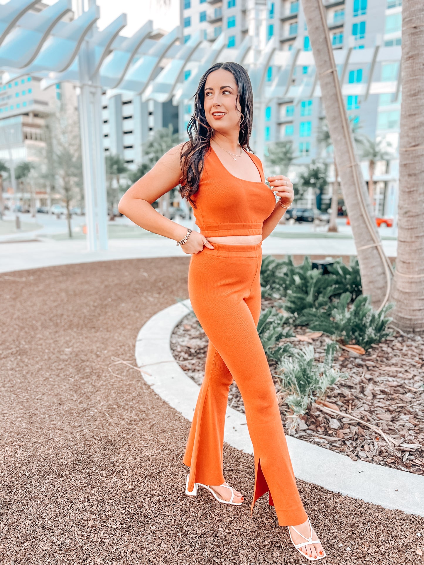 Orange Crush Flare Set