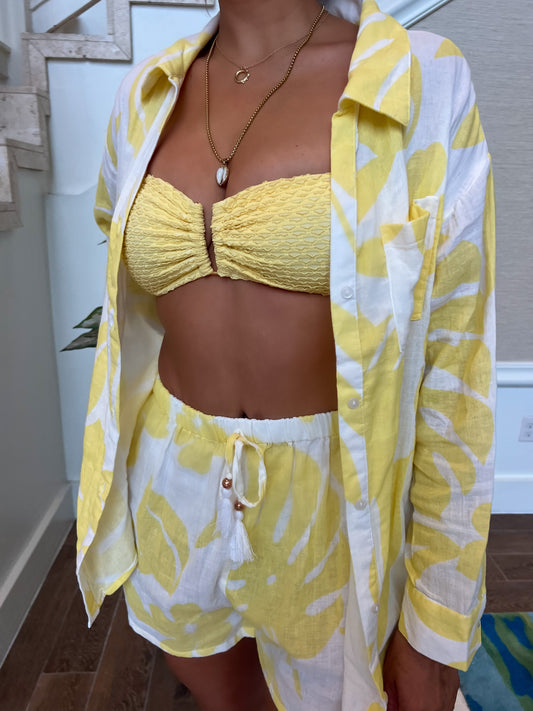 Sunshine Gauze Beach Shirt