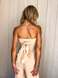 Sandy Strapless Jumpsuit