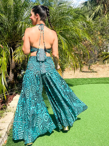 Teal Two Piece Set