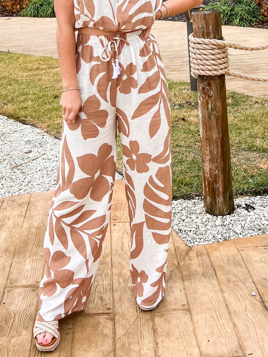 Tropical Gauze Pants