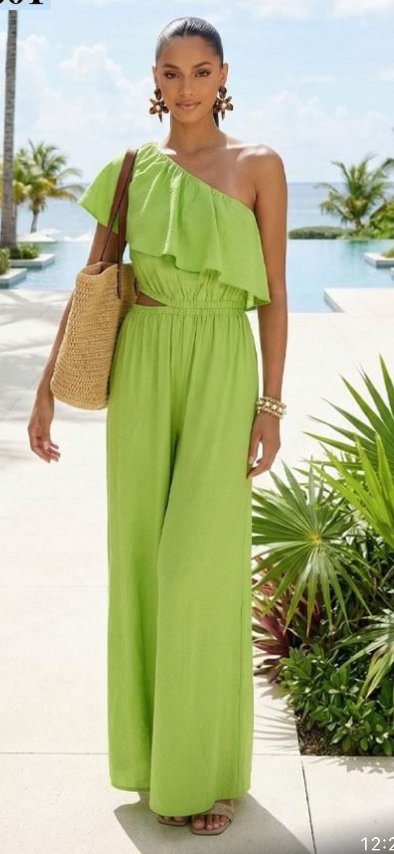 Lime Jumpsuit