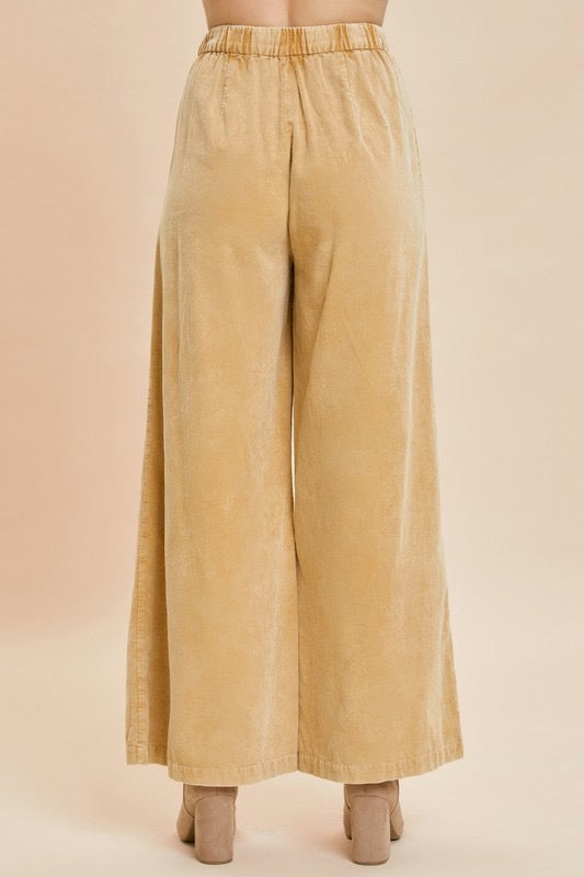 Lightweight Cord Wide Leg
