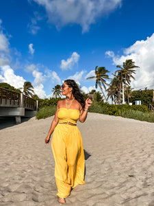 Sunshine Yellow Jumpsuit