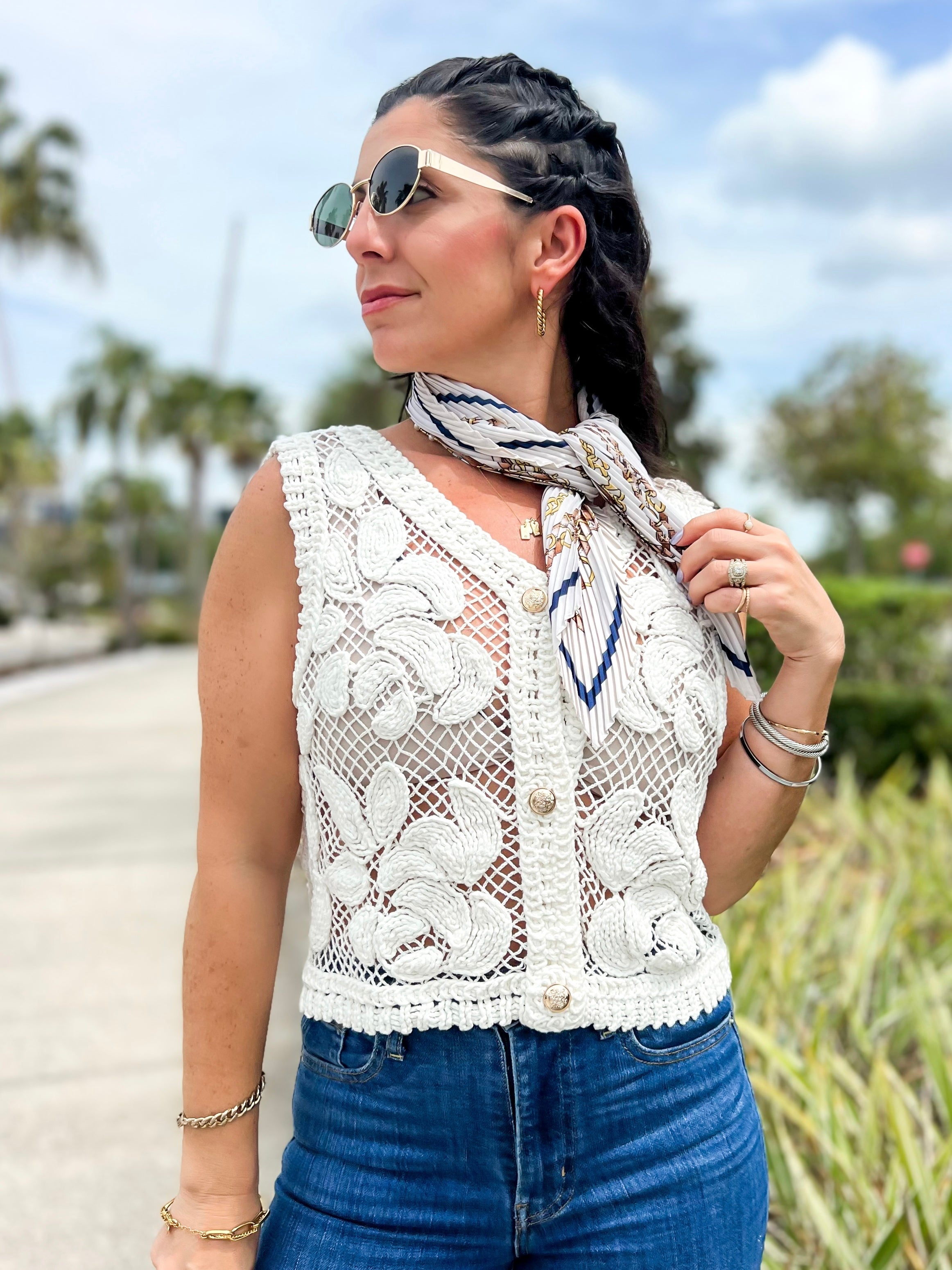 Chains Small Scarf