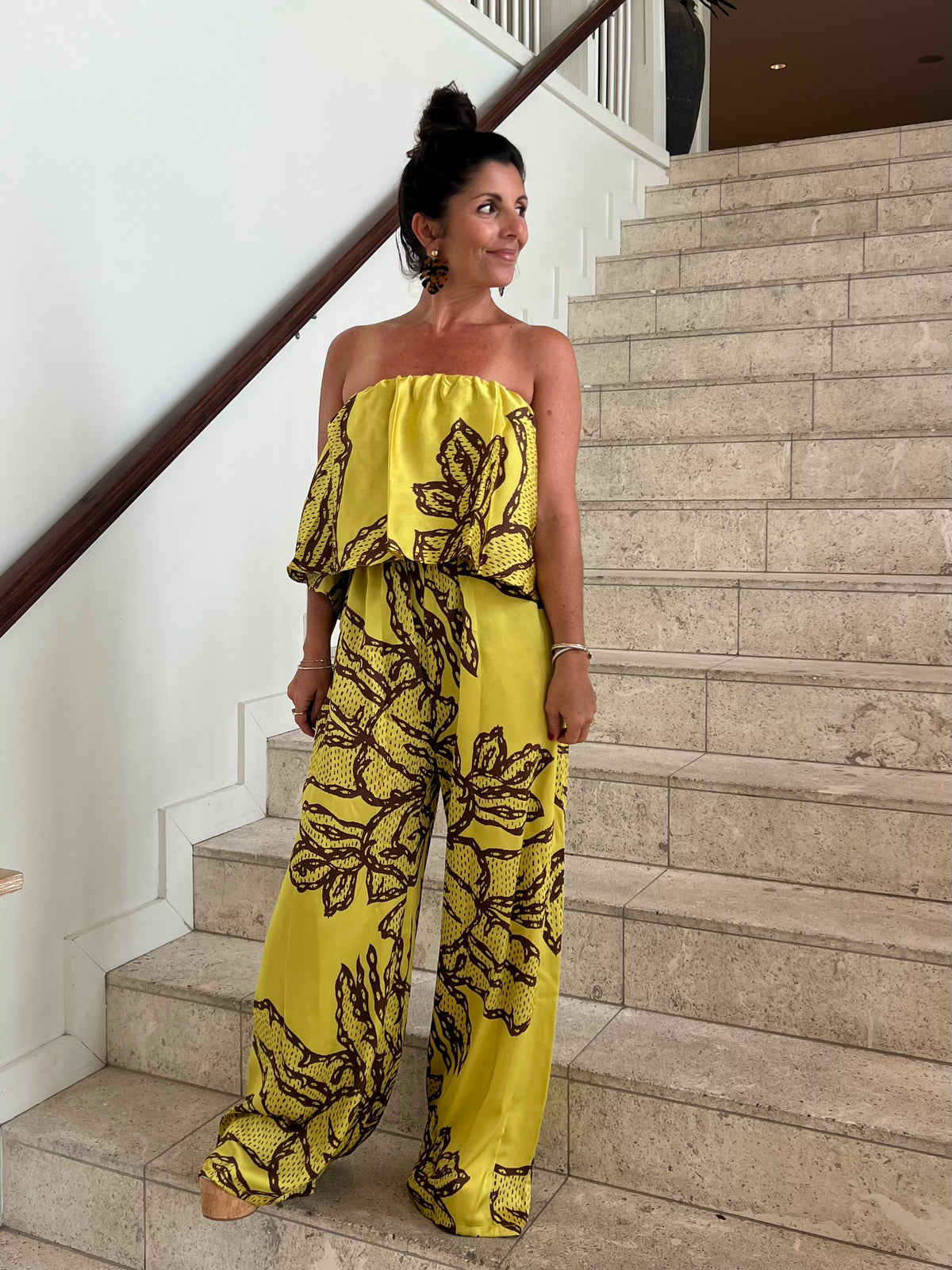 Toasted Lime Jumpsuit