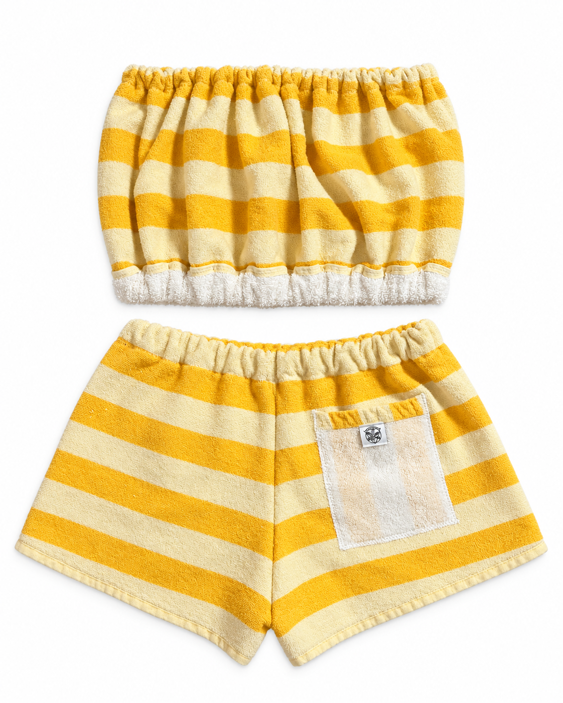 Beach Bum Yellow Stripes