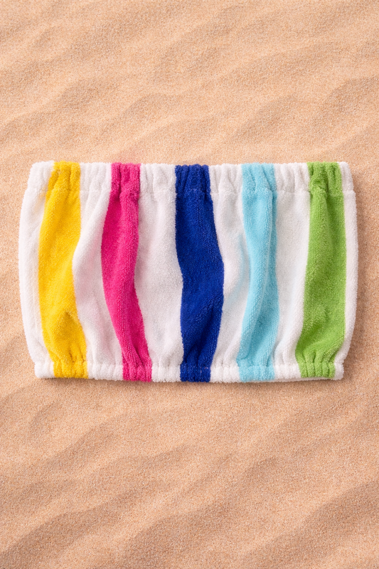 Beach Bum Striped Tube