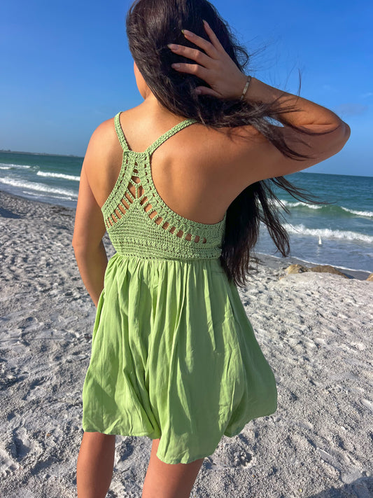 Lime Summer Dress