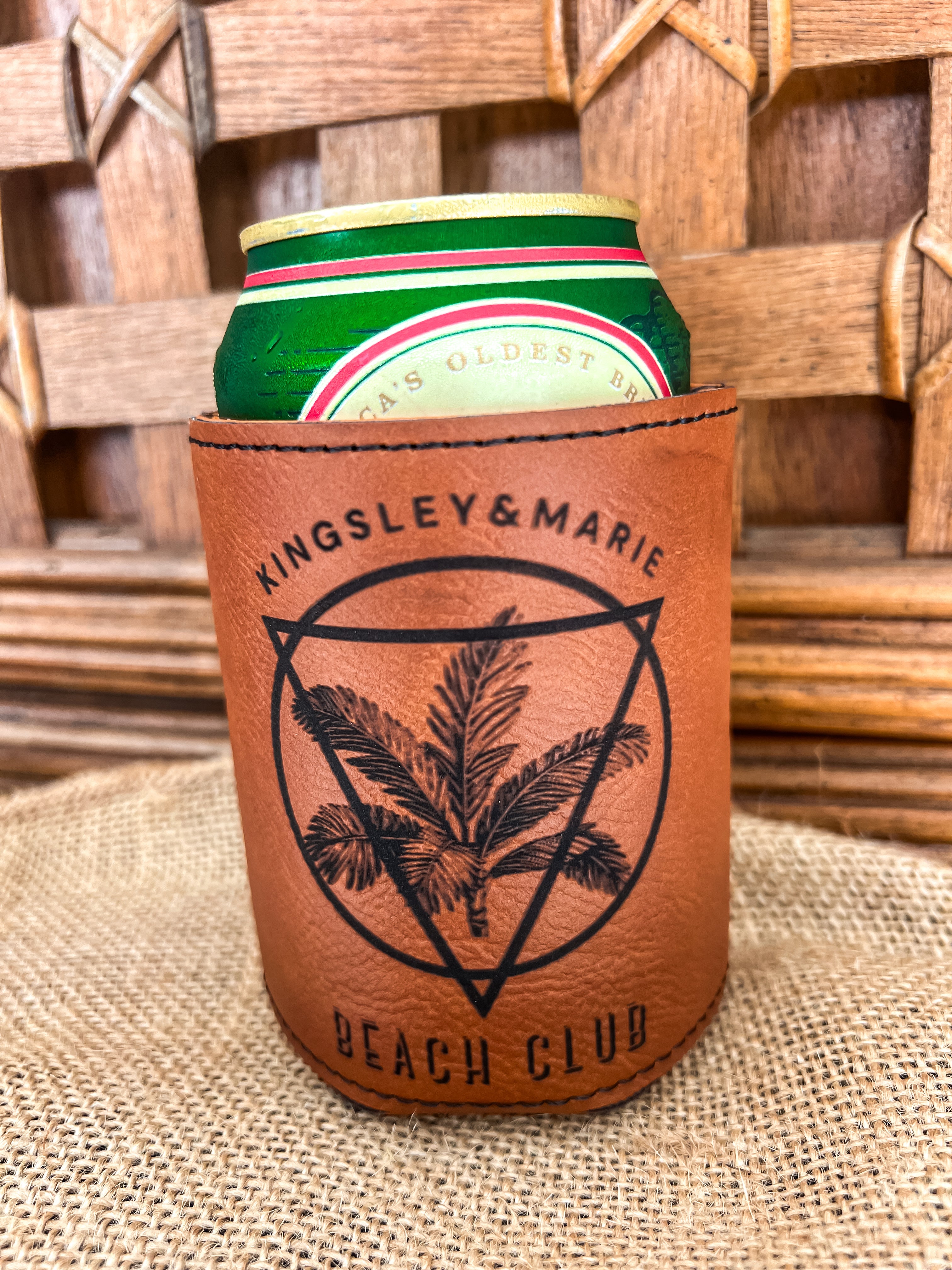 K&M Leather Coozie