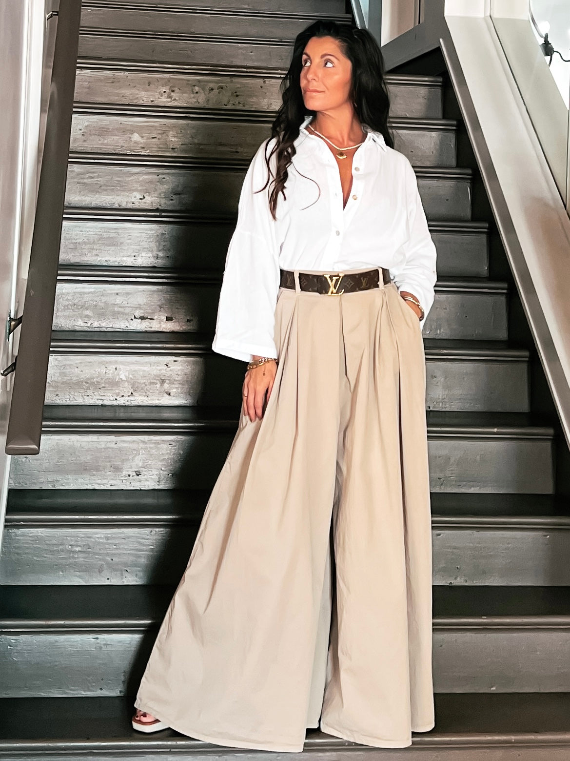 Ultra Wide Leg Trouser