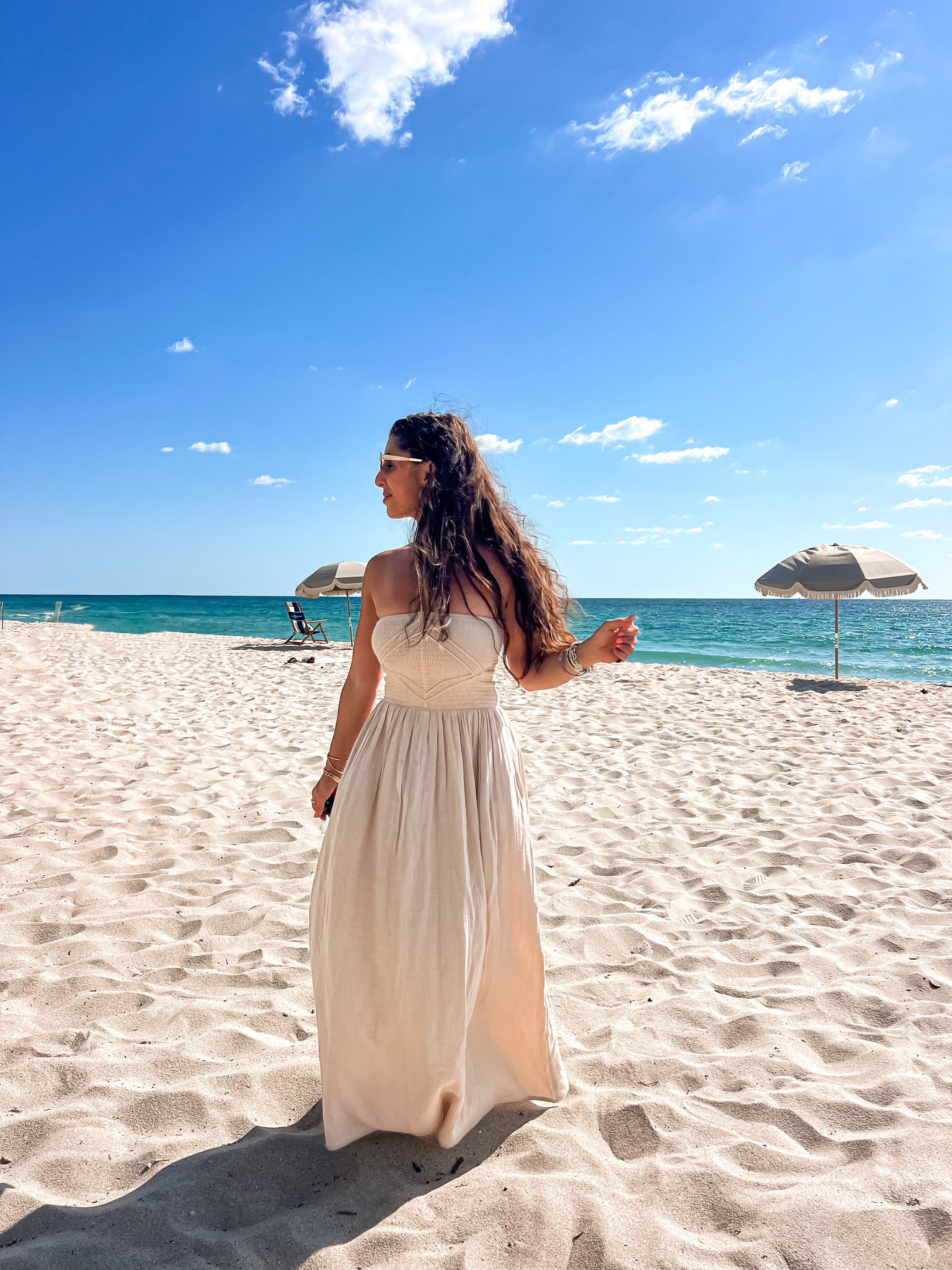 Coastal Gauze Maxi Dress