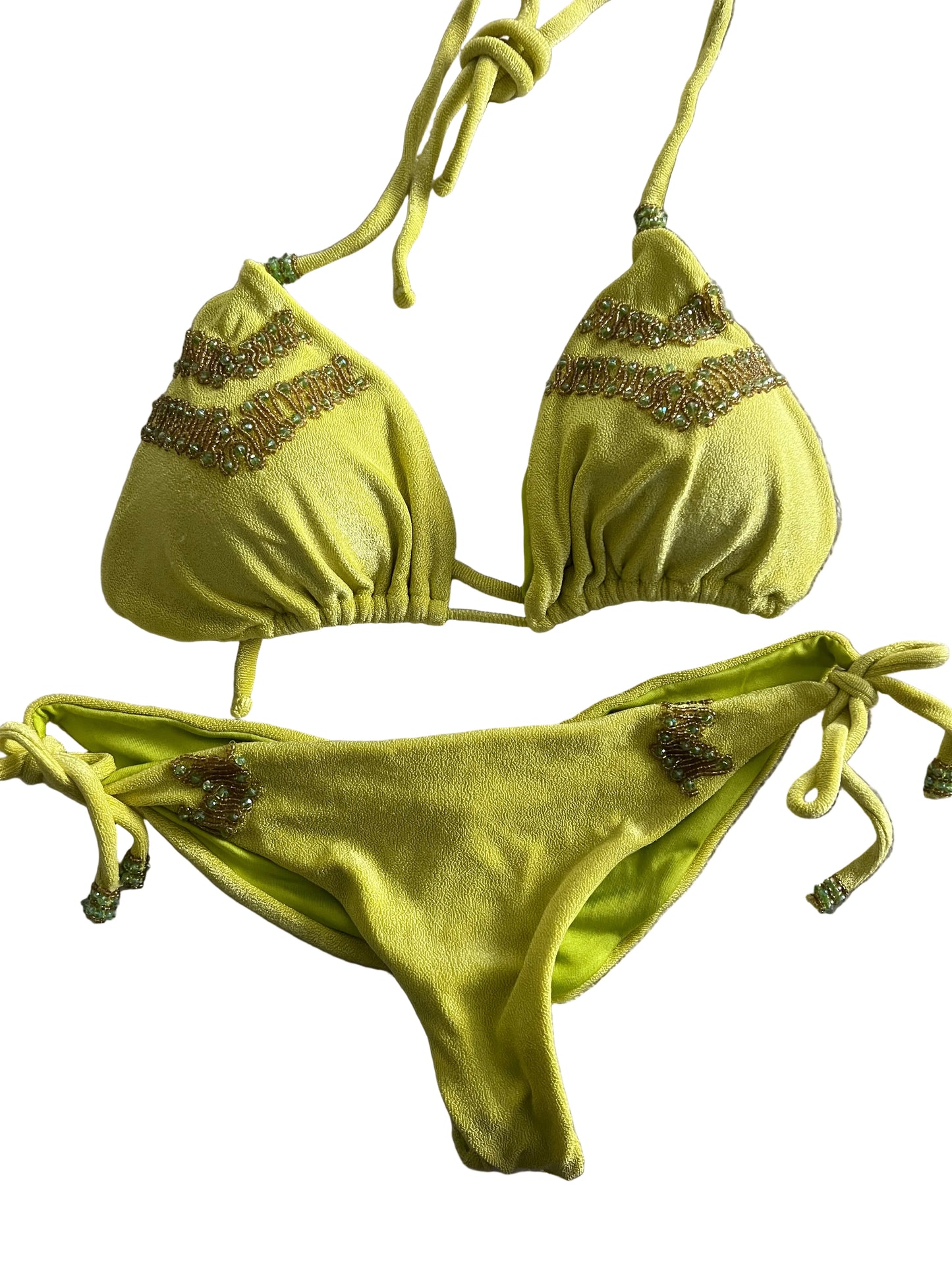 Neon Lime Bikini Set