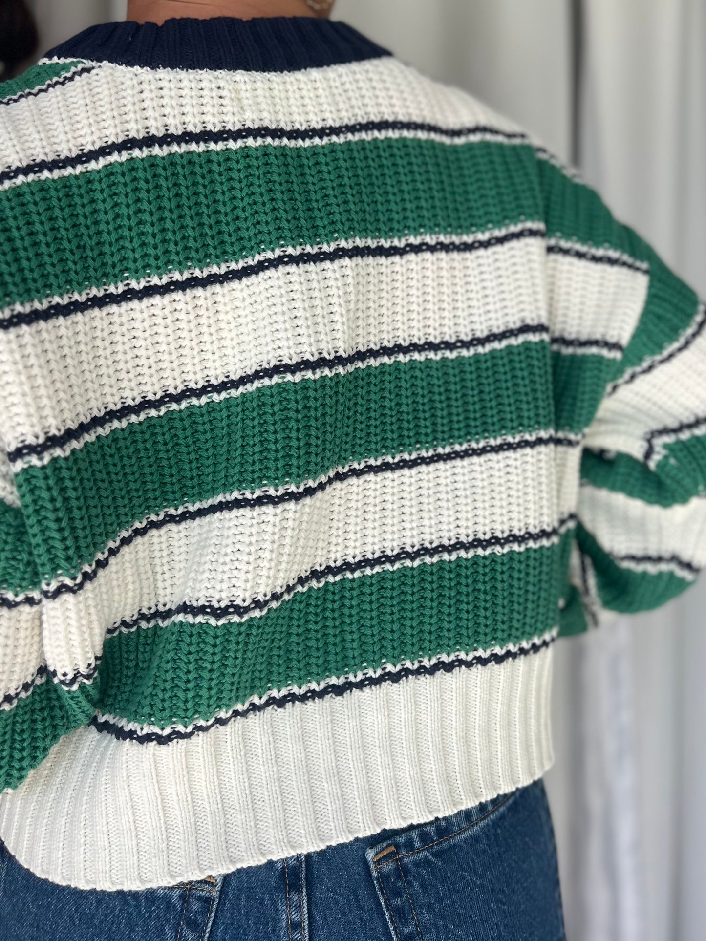 On the Green Sweater