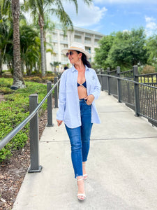 Sun at Sea Striped Shirt