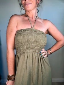 Olive Maxi Dress