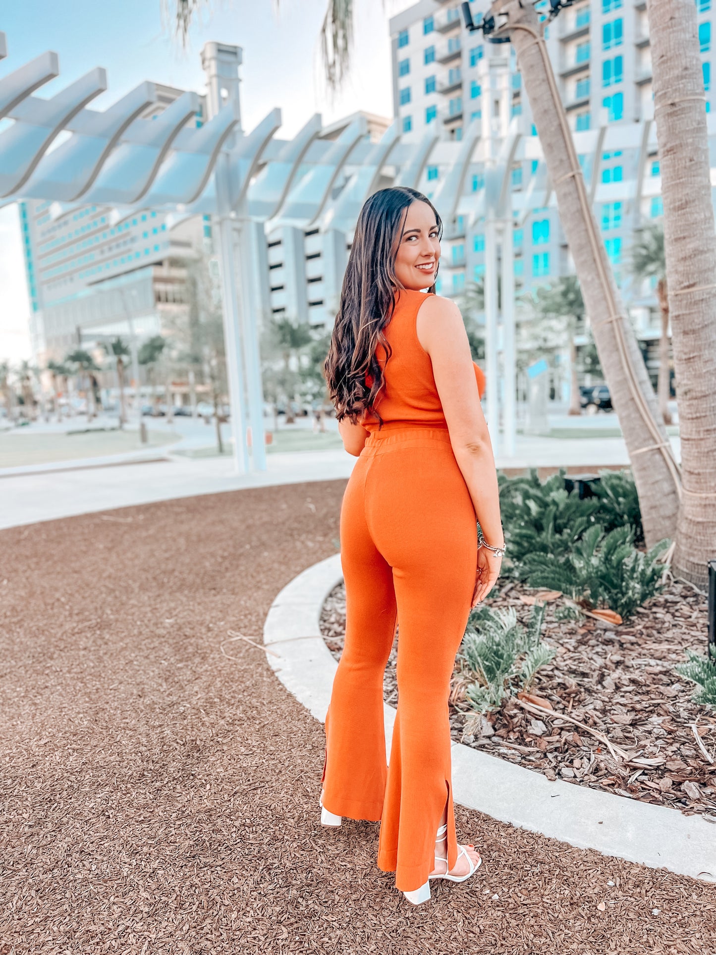 Orange Crush Flare Set