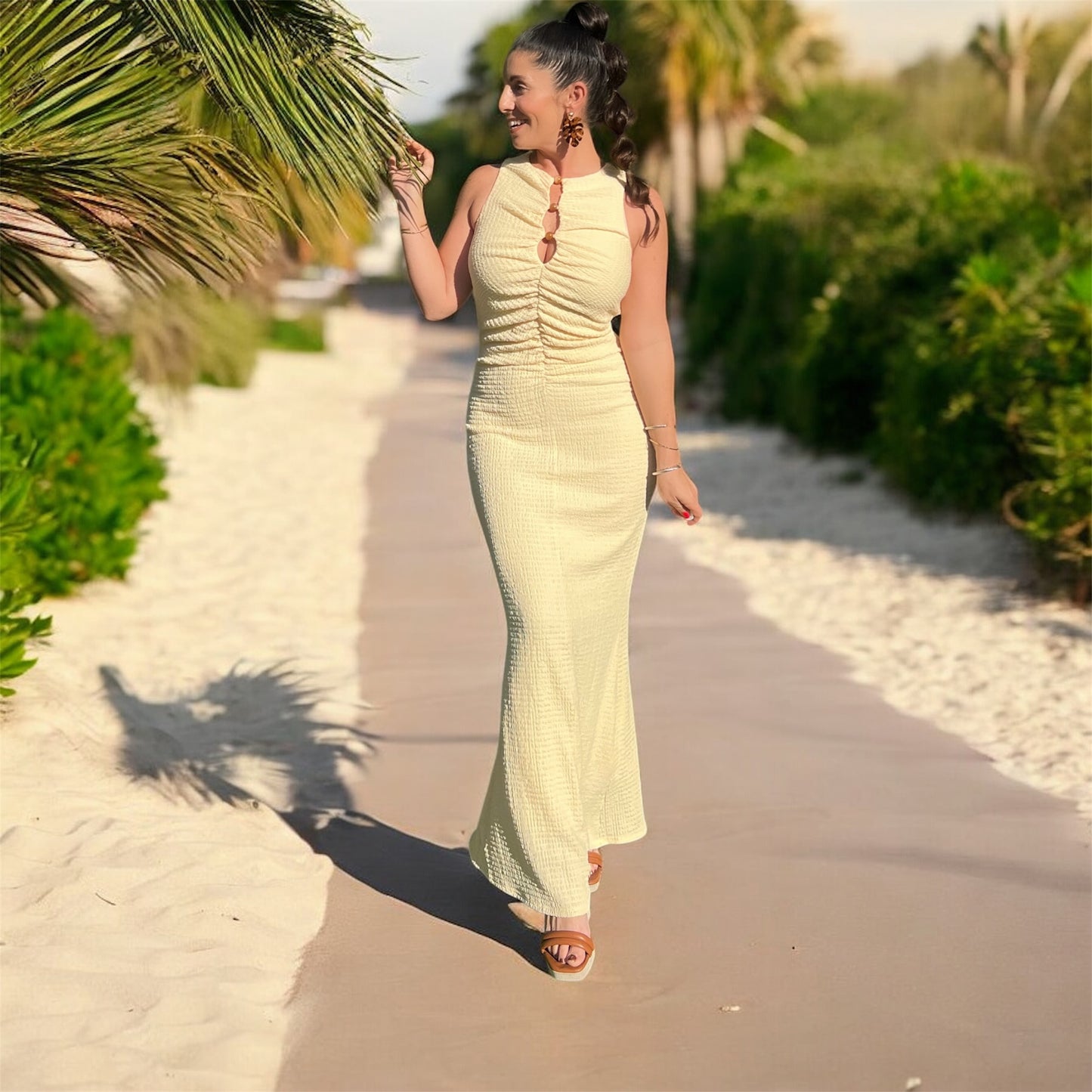 Butter Yellow Maxi Dress