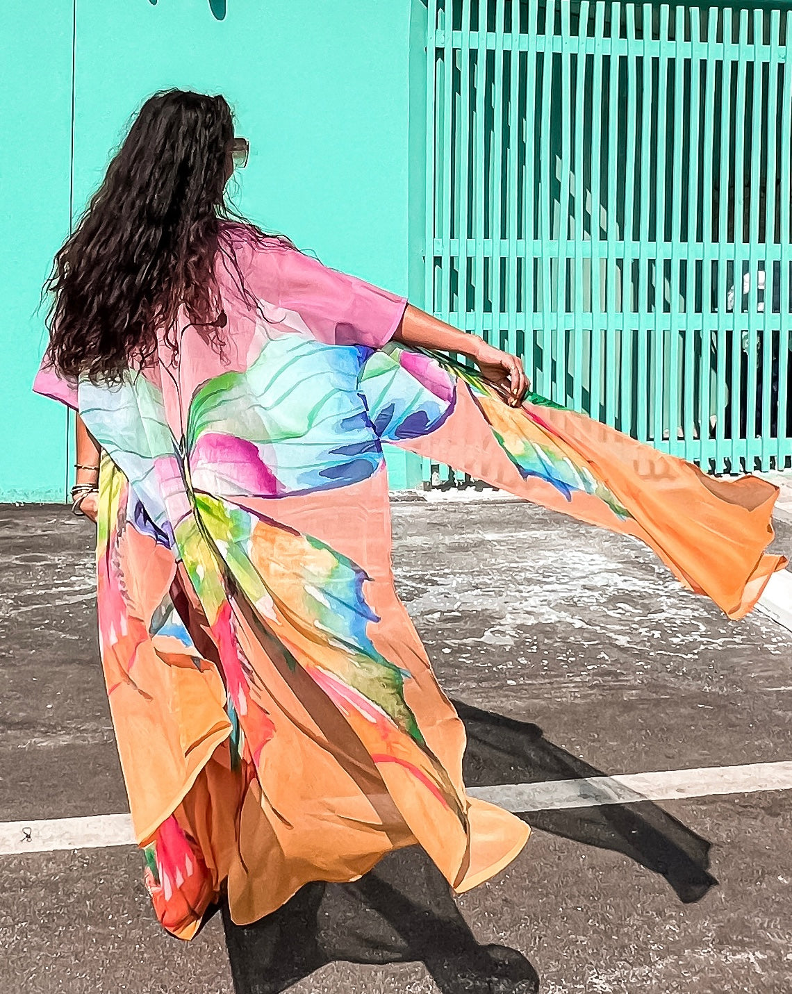 Dragonfly Sheer Kimono