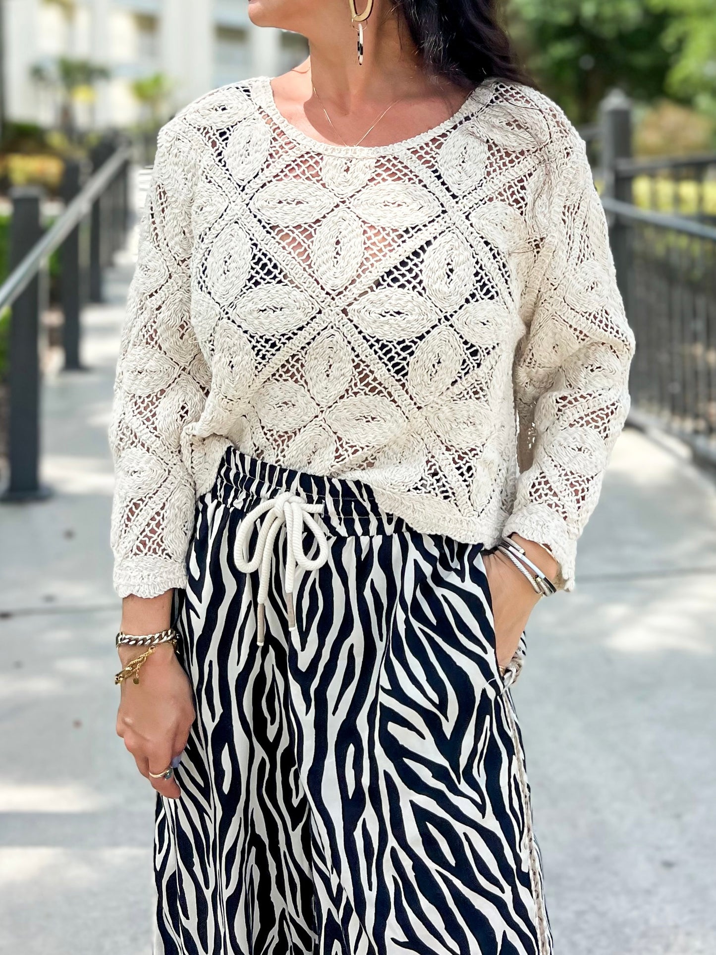 Italian Pullover Top